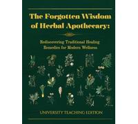 The Forgotten Wisdom of Herbal Apothecary:: Rediscovering Traditional Healing Remedies for Modern Wellness
