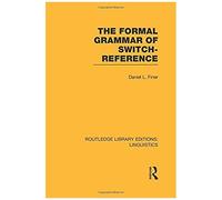 The Formal Grammar Of Switch-Reference