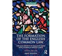The Formation Of The English Common Law
