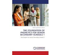 The Foundation of Phonetics for Senior Secondary Schools 1