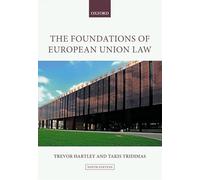 Les fondements du droit de l'Union européenne – Oxford University Press