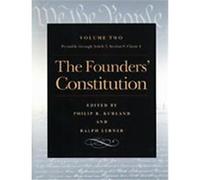 The Founders' Constitution