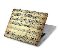 The Fowler Mozart Music Sheet Etui Coque Housse pour MacBook Pro 14 M1-M5 A2442 A2779 A2992 A2918 A3112 A3185 A3401 A3434 A3112