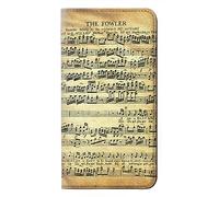 The Fowler Mozart Music Sheet Etui Flip Housse Cuir pour Google Pixel 10a