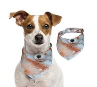 The Fox in The Dream Bandana réglable pour garçons et filles, convient pour chats et chiens
