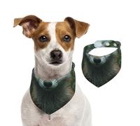 The Fox In The Grass Bandana pour chien, doux, confortable, réglable pour garçons et filles, trois tailles pour chats et chiens