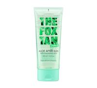 The Fox Tan Aloe Après-soleil Gel rafraîchissant, apaisant et hydratant pour les peaux sèches et coups de soleil, favorise un bronzage durable, végétalien et sans cruauté envers les animaux, 200 ml