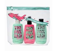 The Fox Tan - The Jet Setter - Set de 3 Amplificateurs de Bronzage sans Autobronzant pour Corps et Visage, Kit Bronzant avec : Lotion Rapid Elixir, Spray Rapid Mist, Spray Rapid Watermelon Shimmer