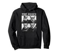 The Foxes Musicians Funny Animals Rock Music Emo Punk Band Sweat à Capuche