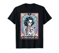 The French Bulldog Mom Carte de Tarot Squelette T-Shirt