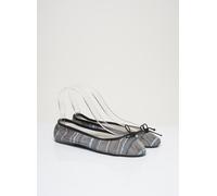 the french touch chaussures femme de couleur gris
