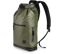The Friendly Swede Sac à Dos Étanche avec Compartiment pour Ordinateur Portable de 13" - GRANEBERG - 15L (Vert)