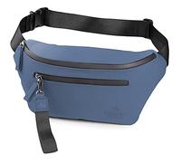 The Friendly Swede Sac Banane Ville, Fanny Pack - Sacoche Banane, Pochette Ceinture VRETA - Sangle Réglable, Poches à Fermeture Éclair (Bleu)