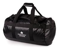 The Friendly Swede Sac de Voyage et Sport Convertible en Sac à Dos - Duffel Bag SANDHAMN (Noir 60L)