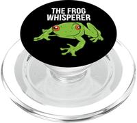 The Frog Whisperer - Cadeau Amusant pour Amateur de Grenouille PopSockets PopGrip pour MagSafe