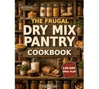 The Frugal Dry Mix Pantry Cookbook: Turn Pantry Staples into Quick, Budget-Friendly Meals with Homemade Dry Mixes | Cook Faster, Waste Less, Stay Organized, & Make the Most of What You Already Have