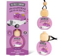 The Fruit Company Désodorisant pour voiture Moras absorbe les odeurs pour grille ou suspension 0 % alcool avec extraits naturels