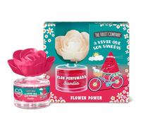 The Fruit Company Fleur Parfumée Décorative en Forme de Rose, Parfum de Pastèque, Collection Flower Power