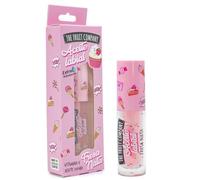 The Fruit Company Huile à lèvres Fraise NATA Formule extra hydratante 3,6 ml Huile de jojoba Vitamine E Protège toute la journée Formule végétalienne Cruelty Free