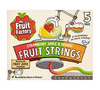The Fruit Factory Strawberry, Apple & Orange Fruit Strings (5x20g)