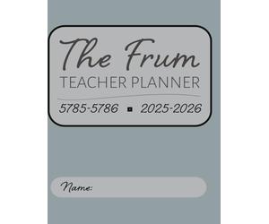 The Frum Teacher Planner for Men