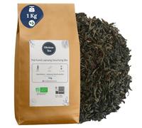 Thé Fumé Lapsang Souchong Bio - Thé Noir Vegan en Vrac, 100% Naturel, Sans OGM - Agriculture Biologique - Conditionné en France - Sachet 1 kg (500 Tasses)