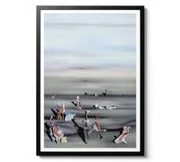 The Furniture of Time par Yves Tanguy, impression surréalisme abstrait, art mural, 1939, poster de portrait, décoration d'intérieur, cadeau d'archivage, mat, A3 (impression uniquement) - 42 x 29,7 cm