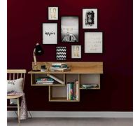 THE FURNITURE PROJECT by Homemania Meuble d'entrée, Meuble Entrée en Grès, Chêne Saphir