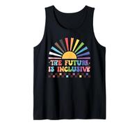 The Future is Inclusive Rainbow Pride Month LGBTQ+ Cadeaux Débardeur