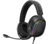 The G-Lab Casque gamer Korp Mercury - filaire RGB, tissu, micro rétractable - noir