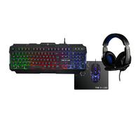 The G-Lab Combo Argon clavier Souris incluse Gaming USB AZERTY Français Noir