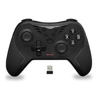 The G-Lab K-Pad Helium WL - Manette Gaming Sans Fil PC Turbo | Sans Fil 2.4GHz, Rechargeable, Vibrations Ajustables, 12 Boutons, 4 Gâchettes (2 Personnalisables), Mode Turbo, Macros