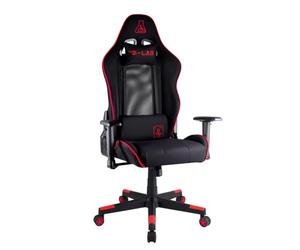 The G-Lab K Seat Oxygen XL - Chaise Gaming Mesh Gamer Ergonomique Confortable De avec Appui-tête Dossier Inclinable A 150°- Bureau Accoudoirs 3D Nouveau 2022, Rouge