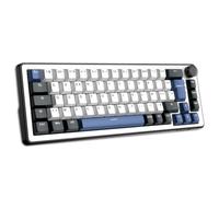 The G-Lab Keyz Elite 200 BW - Clavier Gamer sans Fil Mécanique Compact 65% | Format 65%, Switch Hot Swap Pré-lubrifiés, 100% Custom, AZERTY FR