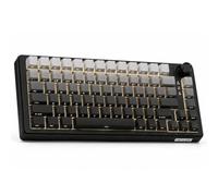 The G-Lab KEYZ Elite 300 GRG - Clavier Gaming Mécanique US QWERTY | Sans Fil Tri Mode 2.4GHz/Bluetooth/Filaire, Format TKL, Switch Mécanique Hot Swap Pré-lubrifiés, Gravure Latérale, Gaming