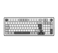 The G-Lab KEYZ Elite 400 WG - Clavier Gamer sans Fil TripleMode 2.4 Ghz/Bluetooth/Filaire - Clavier Mécanique Hot Swap, Switchs Pré-lubrifiés, Gasket 5 Couches, RGB+Macro - AZERTY FR - Windows