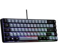 The G-Lab Keyz Hydrogen Gamer Keyboard 60% Clavier semi-mécanique filaire Azerty