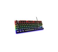The G-Lab Keyz Mercury clavier Gaming USB AZERTY Français Noir