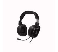 The G-Lab - Korp Barium - Casque Gamer avec Son Stéréo Haute Qualité, Micro Flexible, Jack 3.5 mm, Oreillettes rotatives Ultra Confort - Casque Gaming PC / PS4 / PS5/ Switch - Noir - New
