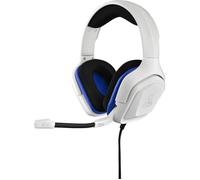 THE G-LAB Korp Cobalt Blanc Casque Gaming Compatible PC, PS4, Xbox One