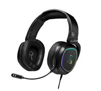 The G-Lab Casque gaming Korp Promenthium – 3 modes BT/2.4GHz/filaire, micro détachable – Noir