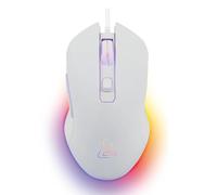 The G-Lab Kult Helium - Souris Gamer Filaire Blanche 6400 DPI RGB