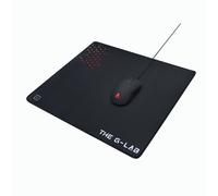 The G-Lab Tapis de souris XL Pad CEASIUM – Haute précision, base antidérapante – 450x400x4 mm Noir