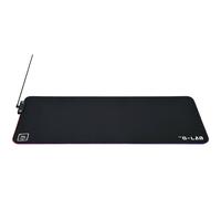 The G-Lab Pad Rubidium - Tapis de Souris Gaming RGB XXL - Rétroéclairage LED 14 Modes - Surface Haute Précision - Hydrorésistant - Base Antidérapante - 800x300x4mm - Idéal pour PC, PS4, PS5, Xbox