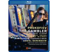 Prokofiev : Le Joueur. Ognovenko, Opolais, Didyk, Rud, Barenboim, Tcherniakov. [Blu-Ray]