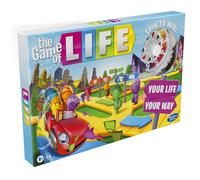 Hasbro - Jeu de société The Game of Life - 2 à 4 joueurs - Dès 8 ans - Pions colorés