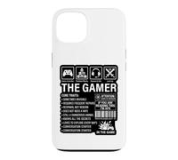 The Gamer Core Traits Funny Gaming Video Game Humour Coque pour iPhone 13