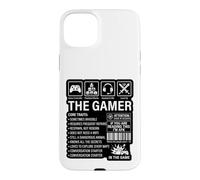 The Gamer Core Traits Funny Gaming Video Game Humour Coque pour iPhone 15 Plus