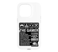 The Gamer Core Traits Funny Gaming Video Game Humour Coque pour iPhone 15 Pro