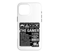 The Gamer Core Traits Funny Gaming Video Game Humour Coque pour iPhone 16 Pro Max